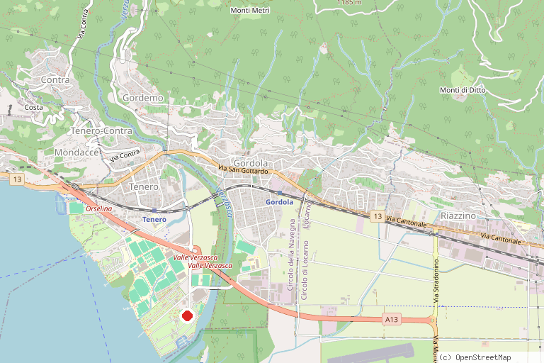 Karte mit der Lage von Campofelice Camping Village