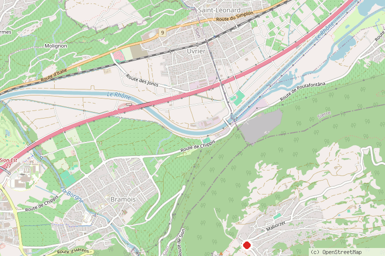 Karte mit der Lage von Ferme du Petit Bonheur