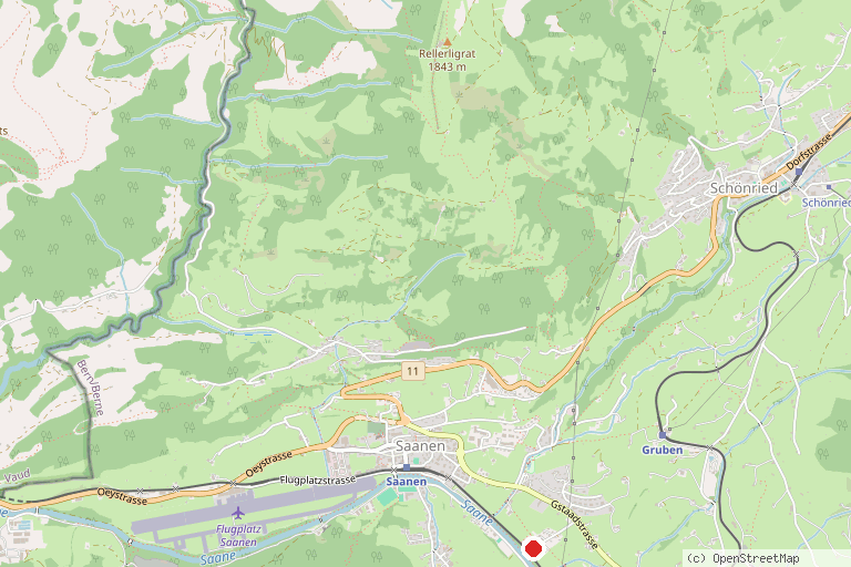 Karte mit der Lage von Erlebniswelt Alpenruhe