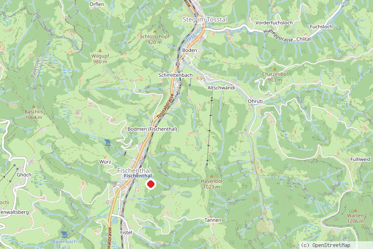 Karte mit der Lage von Meine Schwimmschule