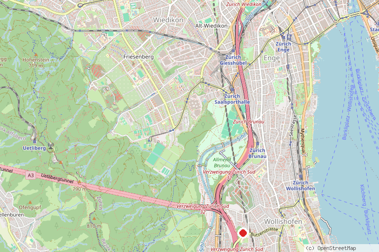 Karte mit der Lage von Garçoa Schokoladenmanufaktur